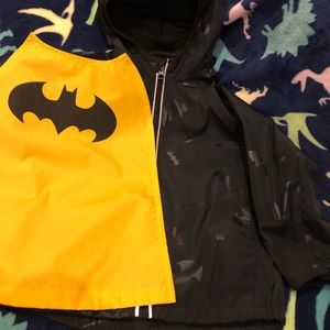 Batman rain jacket boy 4t GAP